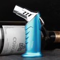 thumbnail image 1 of BBSISGO Windproof Multi-Functional Double Jet Blue Butane Torch Lighter, 1 of 7