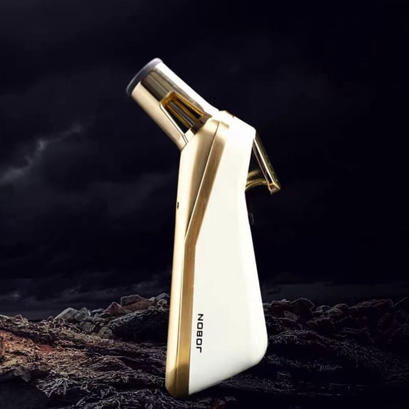 BBSISGO Windproof Multi Functional Milky White Butane Torch Lighter