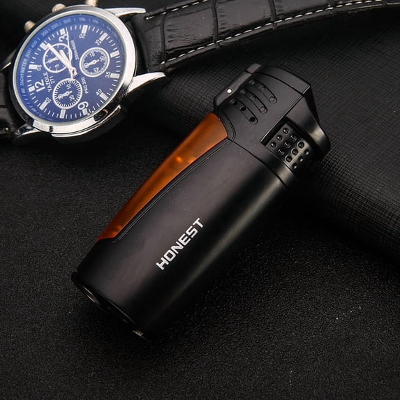 Bbsisgo Butane Torch Lighter, Windproof, Multi Functional and Multi Scenario Applications.,电泳黑