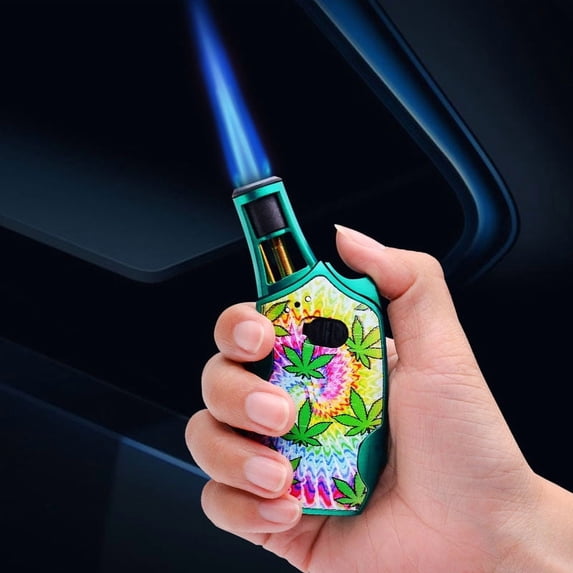 Bbsisgo Butane Torch Lighter, Windproof, Multi Functional and Multi Scenario Applications.,彩虹旋