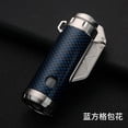 thumbnail image 1 of Bbsisgo Butane Torch Lighter, Windproof,  Multi Functional and Multi Scenario Applications.,蓝方格, 1 of 8