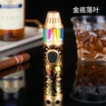 thumbnail image 1 of Bbsisgo Butane Torch Lighter, Windproof,  Multi Functional and Multi Scenario Applications.,金底落叶, 1 of 7