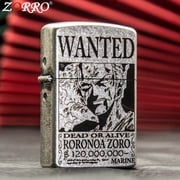 Bbsisgo Gift for Men and Women Kerosene Lighter, One Piece Zoro
