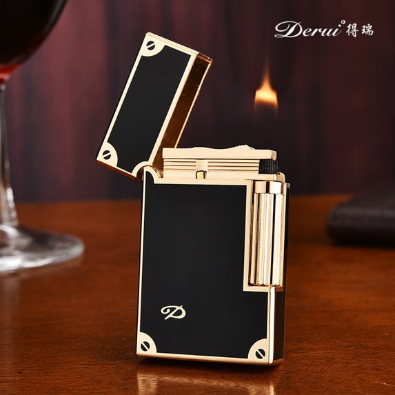 Bbsisgo Kerosene lighters, Candle lighters, Gift lighters for men and women(Without fuel),2035黑色