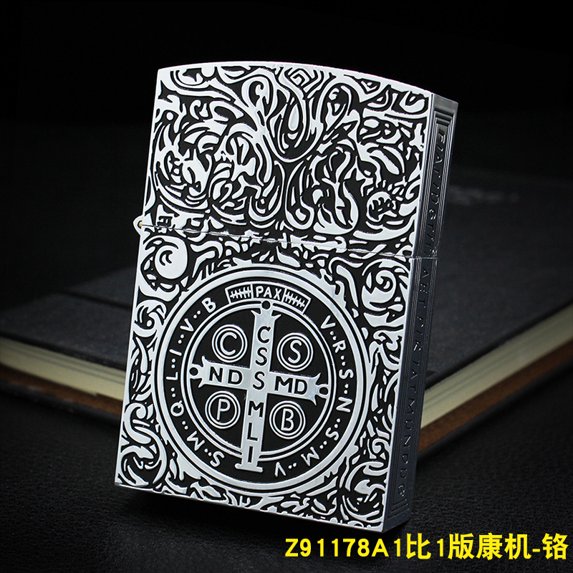Bbsisgo Kerosene lighters, Candle lighters, Gift lighters for men and women(Without fuel),Constantine Silver