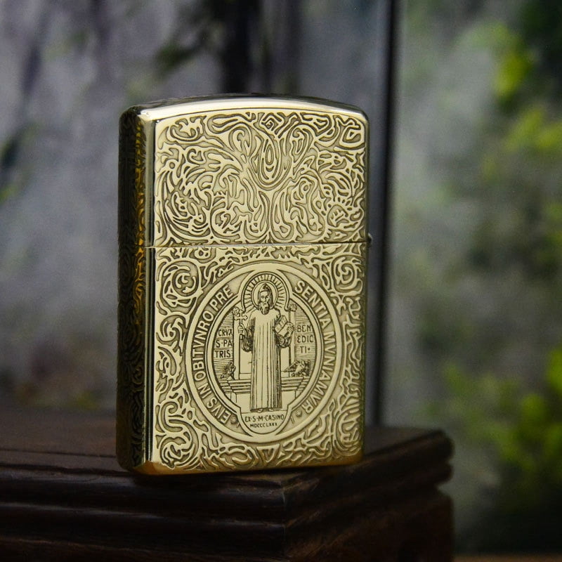 Bbsisgo Kerosene lighters, Candle lighters, Gift lighters for men and women(Without fuel),圣父康