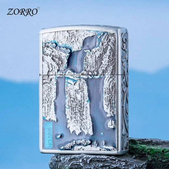 Bbsisgo Kerosene lighters, Candle lighters, Gift lighters for men and women(Without fuel),本色高山流水