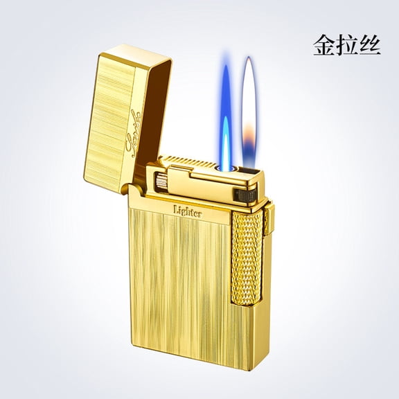 Bbsisgo Kerosene lighters, Candle lighters, Gift lighters for men and women(Without fuel),金拉丝