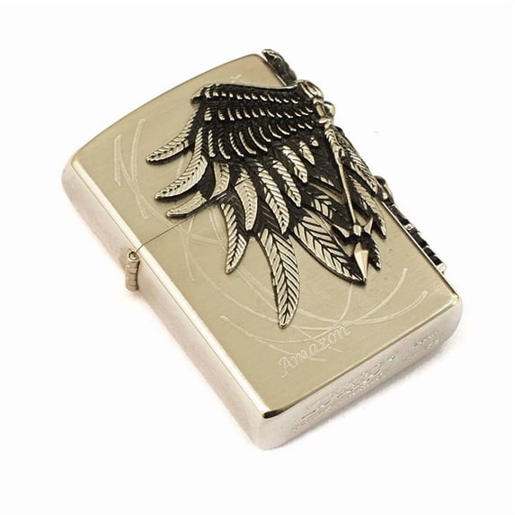 Bbsisgo Kerosene lighters, Candle lighters, Gift lighters for men and women(Without fuel),白钢