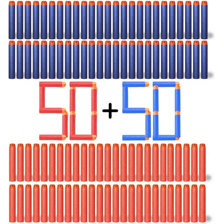 Dart Refill 100-Pack Compatible For Nerf N-Strike Elite