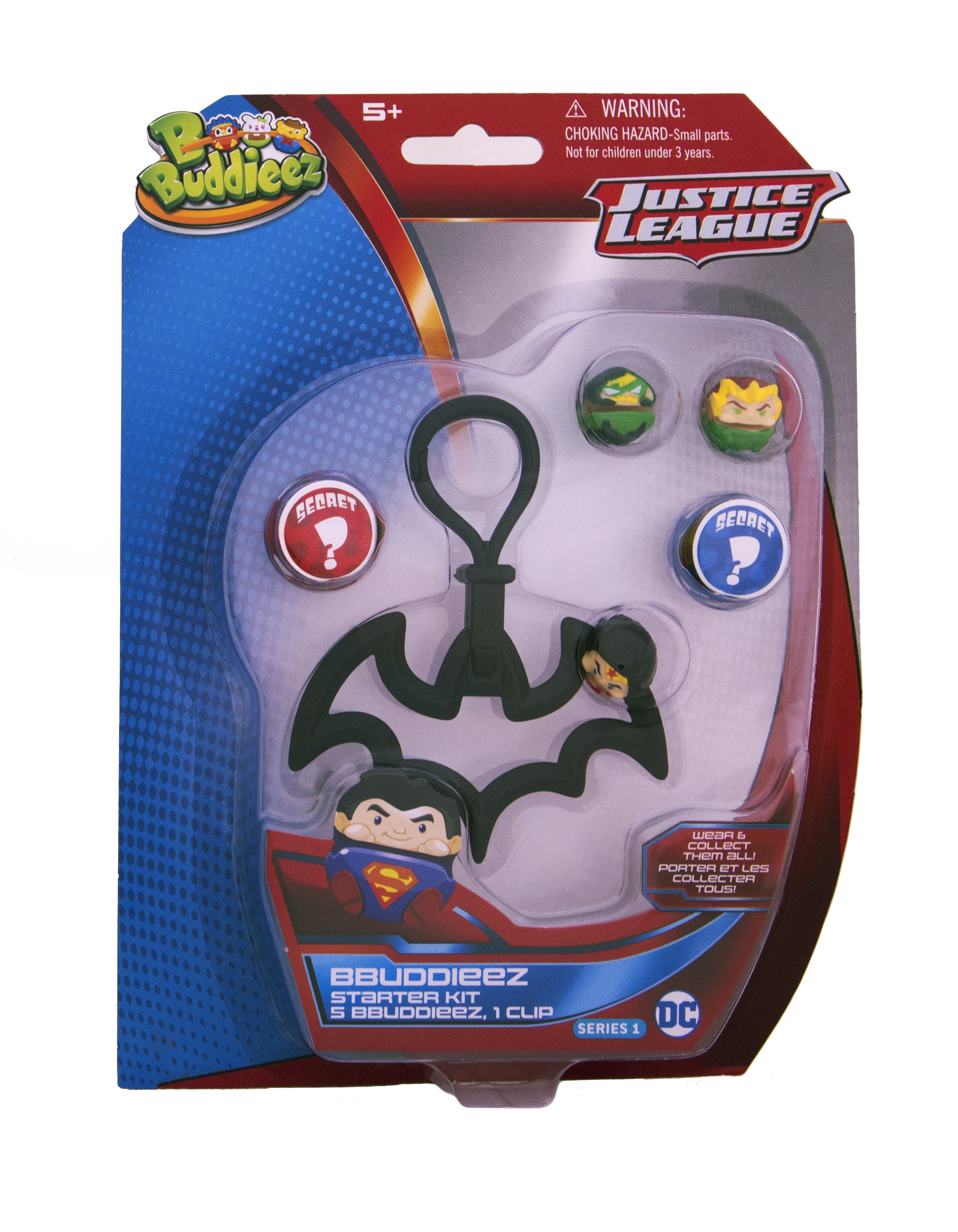 Bbuddieez DC Justice league Starter Kit Includes 5 Figures