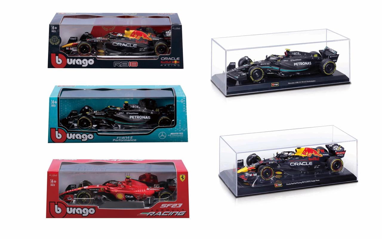 ミニカー Burago 1/24 scale 6104 - F1 Brabham BT Burago 1/24 Scale Vintage Diecast - 6104 Brabham BT 50 Turbo