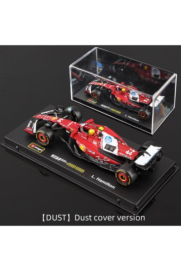 Bburago 1:43 2025 Ferrari SF25 F1 Racing Formula Car #16 Leclerc #44 Hamilton Static Simulation Diecast Alloy Auto Model