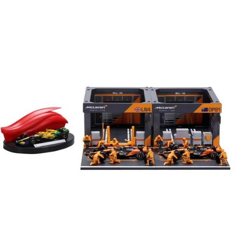 Bburago 1:43 Formula Racing Paddock Set (McLaren) - Walmart.com