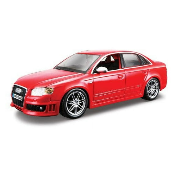 Bburago 124 Scale Audi RS4 Diecast Vehicle (Colors May Vary)