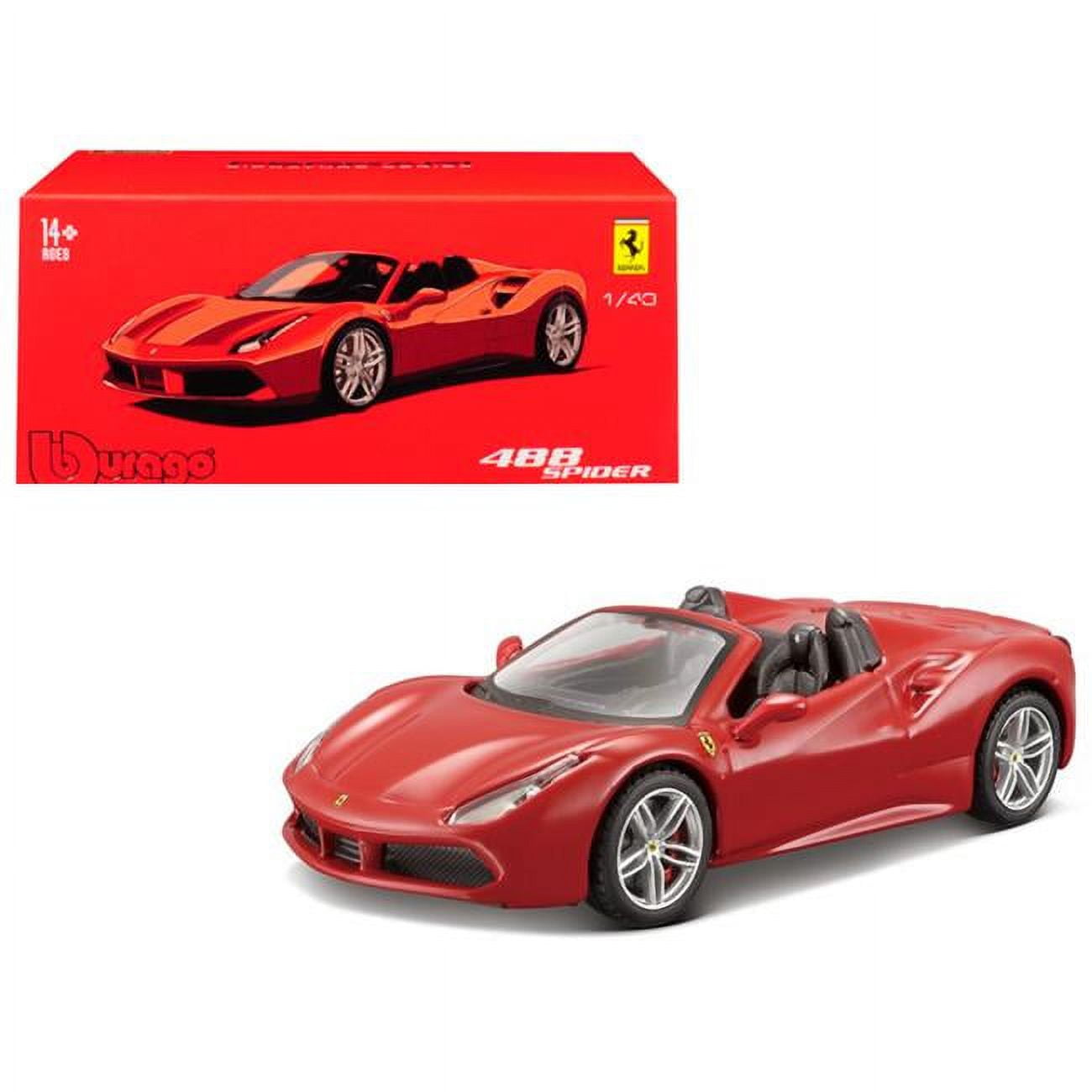 Bburago 36905R 1 isto 43 Ferrari 488 Spider Signature Series
