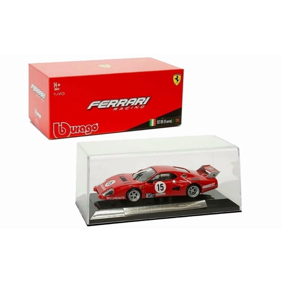 Bburago Ferrari 512 BB II Serie 1981 Ferrari Racing 1:43 Scale