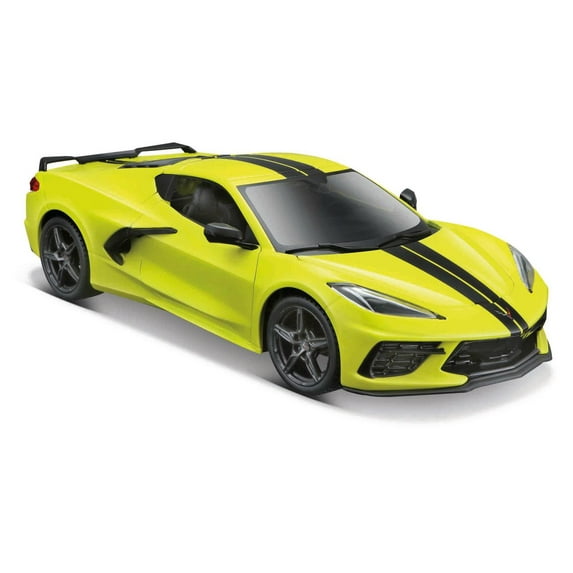 Maisto Bburago SE 2020 Chevrolet Corvette Stingray Z51, 1:24, Yellow