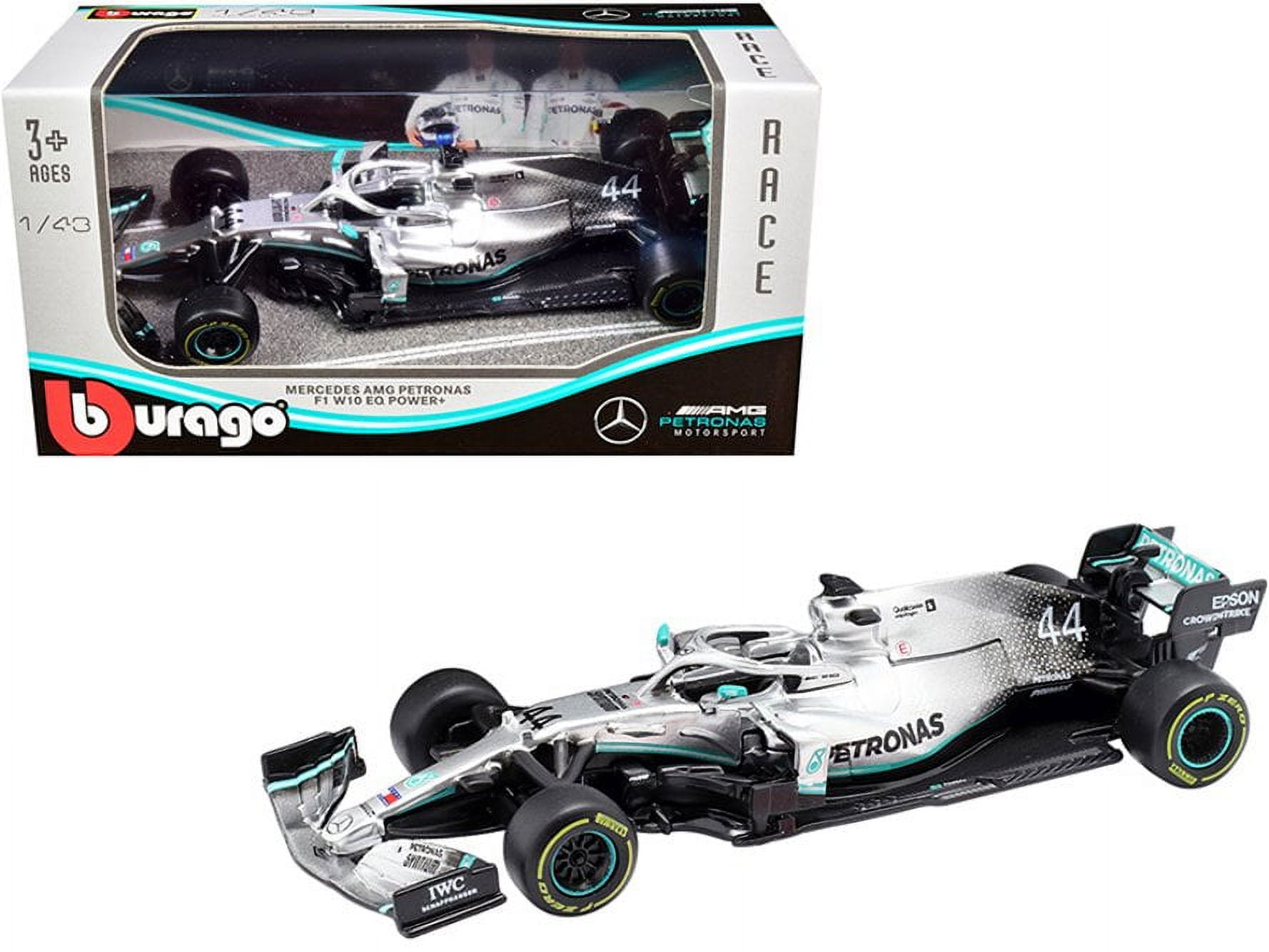 ミニカー Mercedes GP Petronas Spark 1:43 Lewis Hamilton Mercedes F1 W08 EQ Power #44