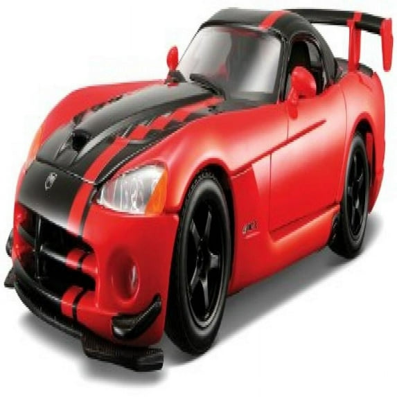 Bburago Star 1/24 Dodge Viper SRT 10 ACR: Metallic Red/Black