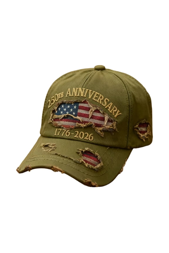 250 Anniversary America Hat Eagle Patriotic Baseball Cap 1776-2026 Casual 250th Anniversary Gift for Man Women,Army Green(One Size)