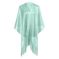 thumbnail image 1 of Bbyeadc Shawls and Wraps for Evening Dresses Draped Practical Headscarf Comfortable Fashion Shawl All Seasons,Mint Green(One Size), 1 of 2