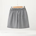 thumbnail image 1 of Bbyeadc Women's Linen shorts Straight Leg Bottoms Elastic Waist Lightweight Shorts Fashion Jogging Mid Waist Bermuda,Dark Gray(L), 1 of 3