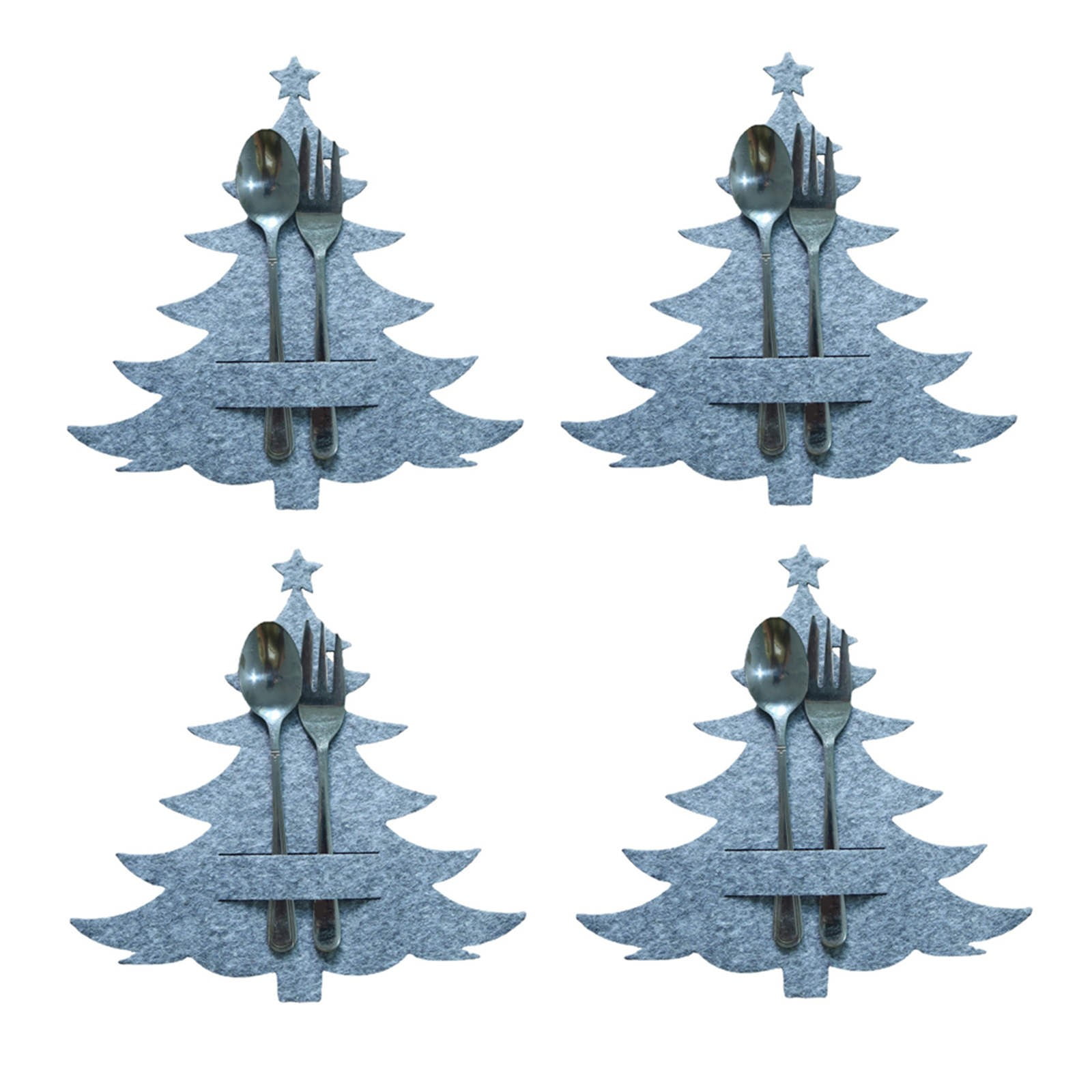 Bbyt Clearance! Christmas Kitchenware Christmas Silverware Bag 4