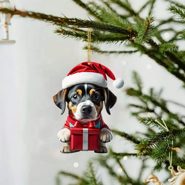 Bbyt Clearance! Christmas Ornaments Christmas Decoration Christmas Dog