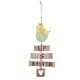 Bbyt Hangs Wood Easter Ornaments Bunny Chick Bird Painted Wood Cutouts