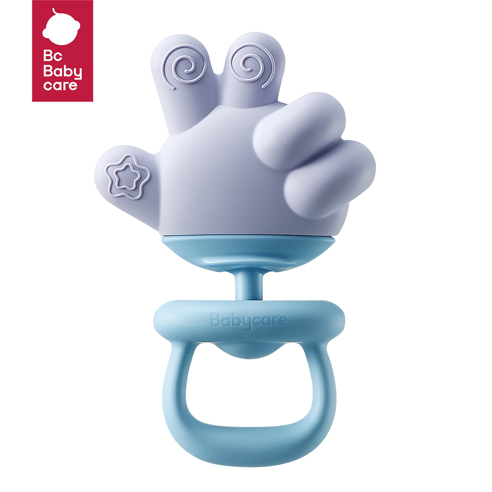 Bc Babycare Baby Teething Toys Silicone Finger Teether for 0 12