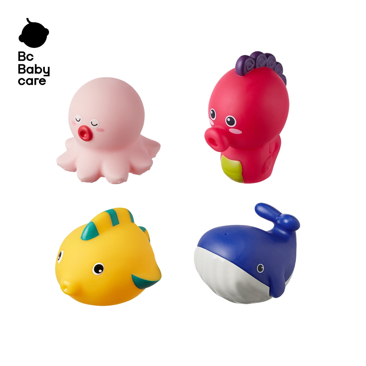 Bc Babycare Bath Toy Pcs Set Toy, Ocean Theme, BPA-Free, 18
