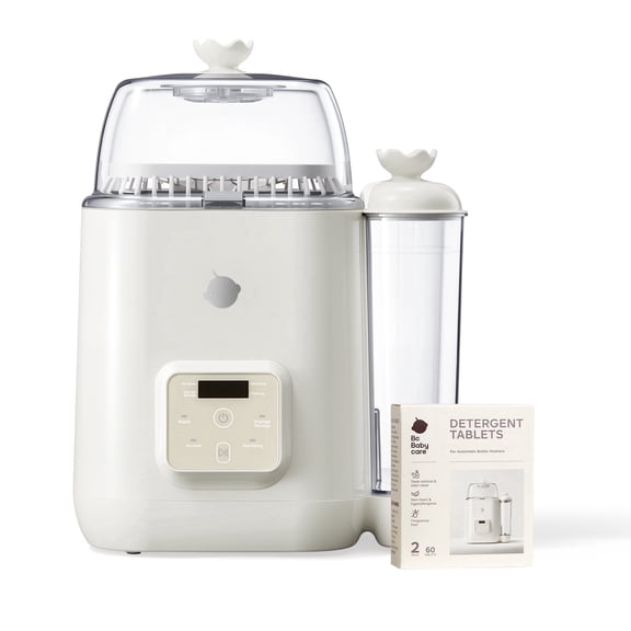 Bc Babycare Clarvion 4-in-1 Automatic Baby Bottle Washer, Sterilizer, Dryer & Storage Machine, Large Capacity, 72-Hour Hygienic, Deep Clean, BPA-Free, with 60 Tablets