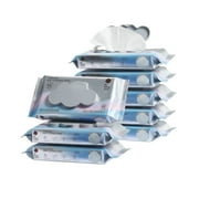 Bc Babycare XL Flushable Baby Wipes -Septic Safe,Potty Training,Hypoallergenic,Fragrance Free,Plant-Based,336 Wipes (8 Packs)