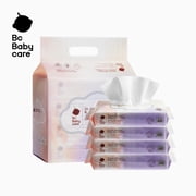 Bc Babycare Dry Wipes for Adults and Babies, Soft, Hypoallergenic,Dual-Use Total 192ct 48ct,4 Pack