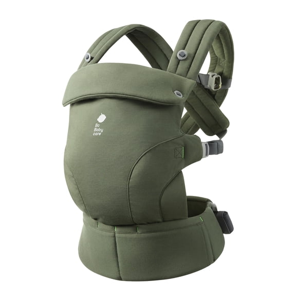 Bc Babycare CocoonGo Breathable Olive Green Baby Carrier for Newborn Toddler (7-44 lbs) - Ergonomic,Hip Support,Compact Foldable