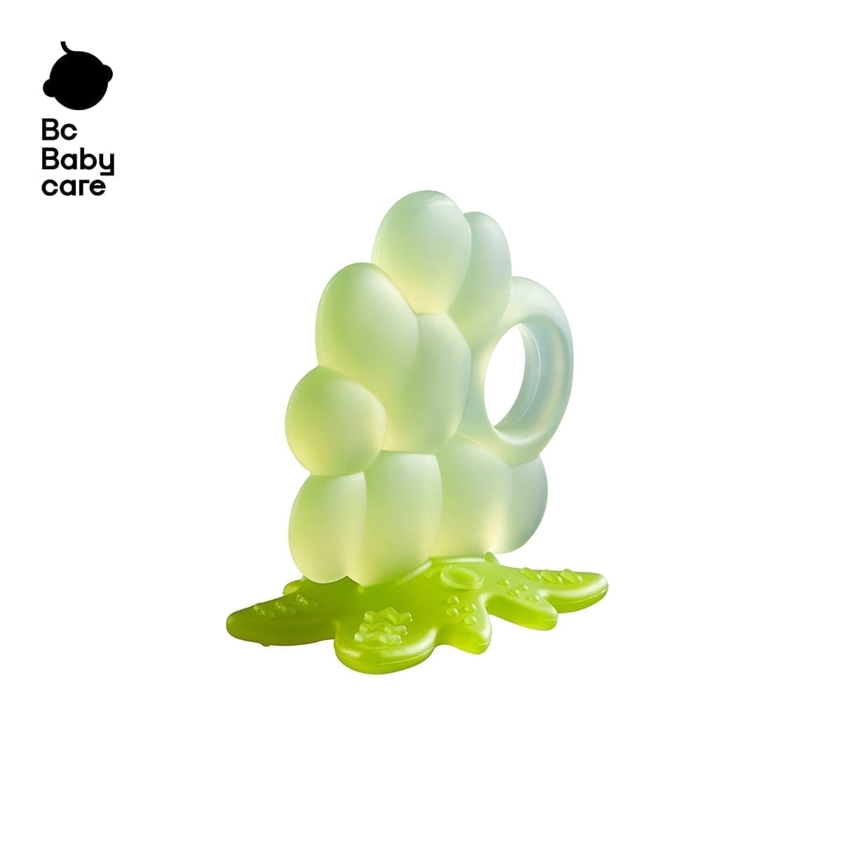 Bc Babycare Teether, Silicone, Hands Free, Food-grade, Soothing