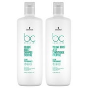 Bc Bonacure Volume Boost Shampoo and Conditioner 33.8 fl. oz. Pack of 2