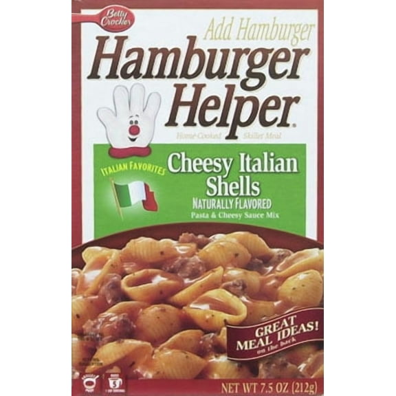 Bc Hamburger Helper Cheesy Italian Shell