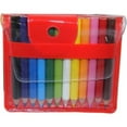 thumbnail image 1 of Bc Usa 12 Mini Colored Pencils In Handy Pouch (Random Color: Red,  Yellow or Blue, Single Pouch), 1 of 3