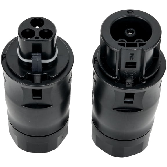 Bc01 Plug Coupling 3-Pin For Connecting Two Inverters Socketfemale+Plugmale Ip67