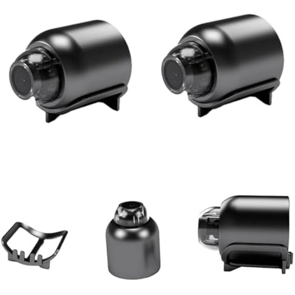 Bccnerty Camera, 5g Mini Wireless WiFi 1080p Hd, Full Hd Security Camera with Night Vision, Motion Detection, Remote App Control, Spy Camera with Audio/Video for Home, Indoor & Outdoor Use