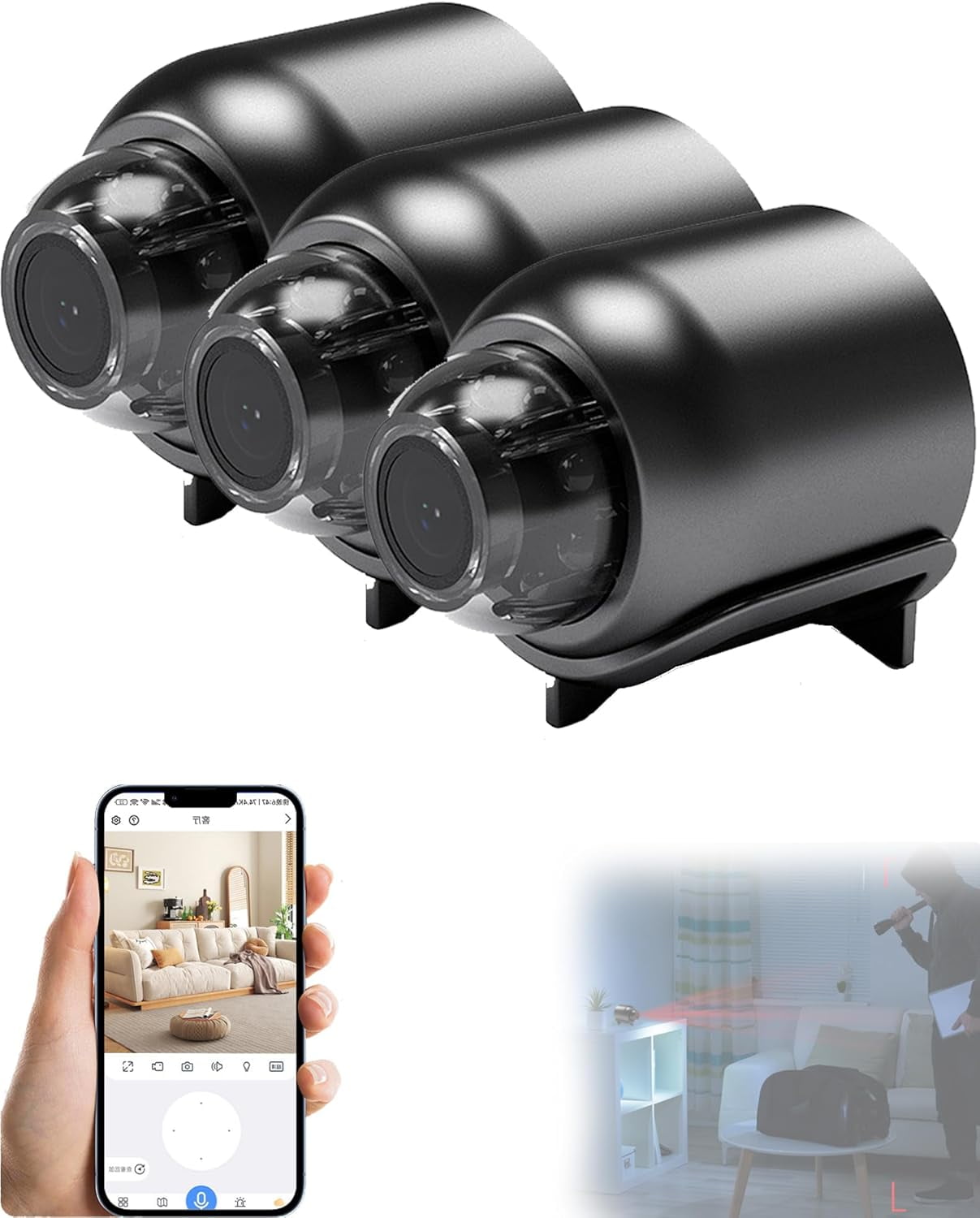 Bccnerty Camera, Enhance Home Security with Bccnerty Cat-Eye Camera ...