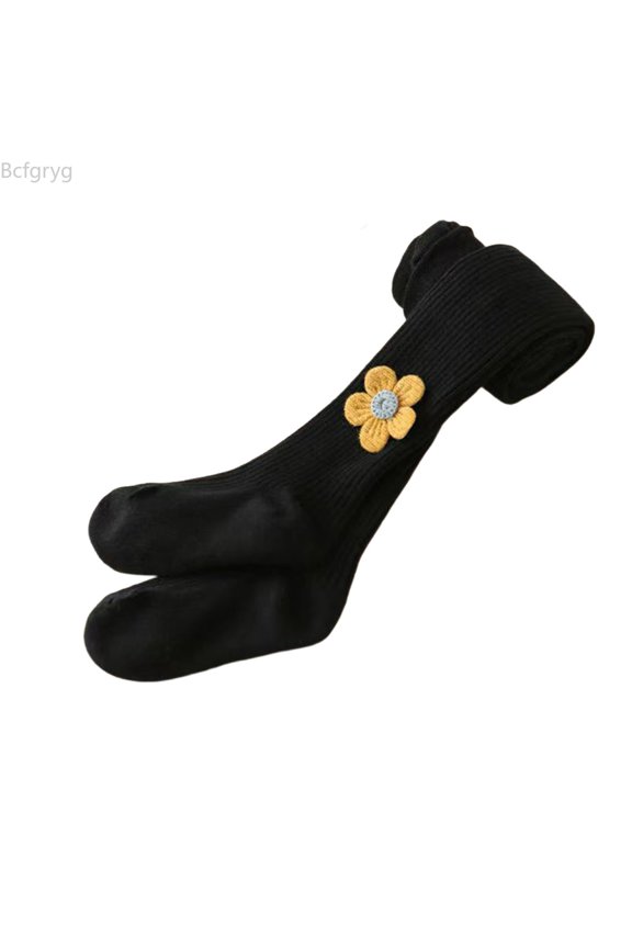 Girls Stretch Leggings With Big Design Soft Tights For Toddler Infant Baby Everyday Wear Comfortable Outfit Easy Movement Seasonal Girls Soft Leggings,6-8 Years