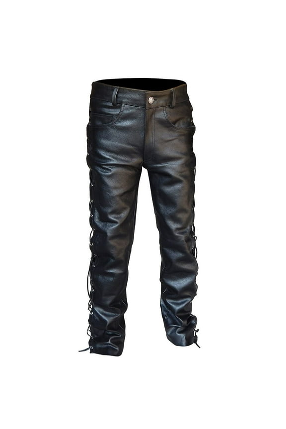 Long Retro Goth Slim Men's Pants Trousers Winter Autumn Punk Casual Men's Pants Men’s Slim Fit Cargo Work Pants