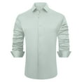 thumbnail image 1 of Bcfgryg Men Dress Shirts Slim Long Sleeve Casual Button Down Shirt Men's Casual Shirts, 1 of 3