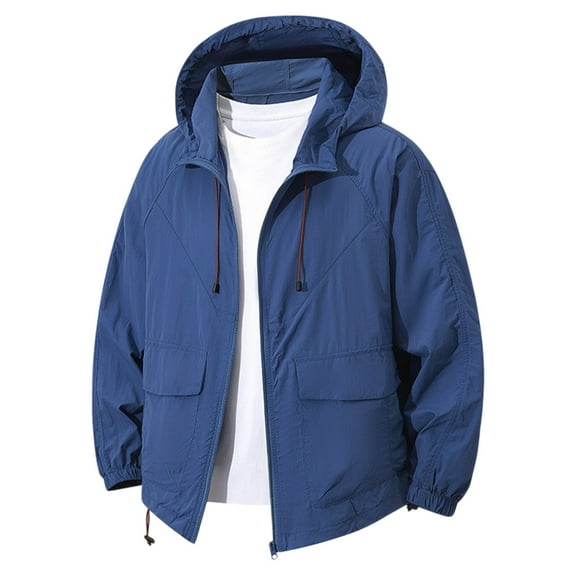 Bcfgryg Men's And Women's Summer Sun Light Breathable Sun Protective Clothing Men's Casual Jackets