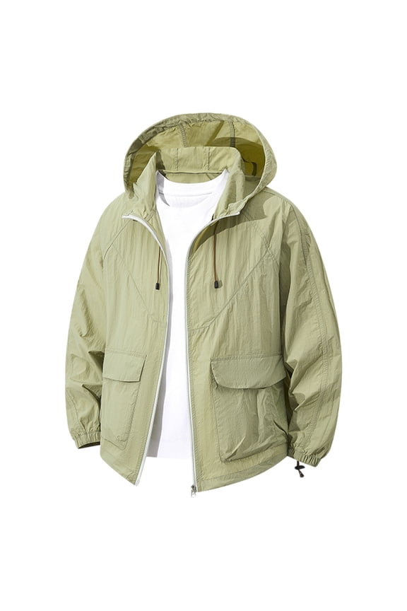 Men's And Women's Summer Sun Light Breathable Sun Protective Clothing Men's Casual Jackets