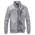 thumbnail image 1 of Bcfgryg Men's Autumn Outdoor Fashionable Business Casual Jacket Casual Denim Jackets For Men, 1 of 5