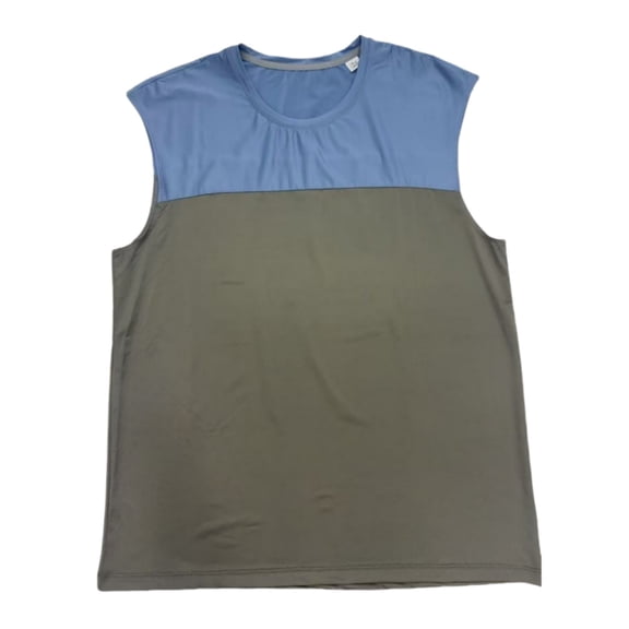 Bcfgryg Men's Basketball Sleeveless Tank Top Athletic Gym Training T Shirt Workout Apparel Men's Work Vest